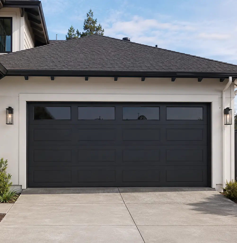 Professional repairing a faulty garage door opener